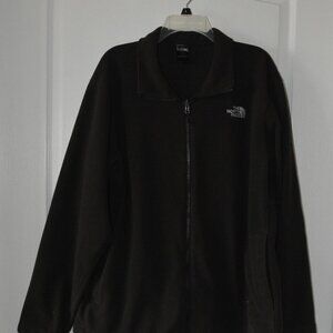The North face Glacier Full Zip Fleece Jacket Men's size XL Charcoal